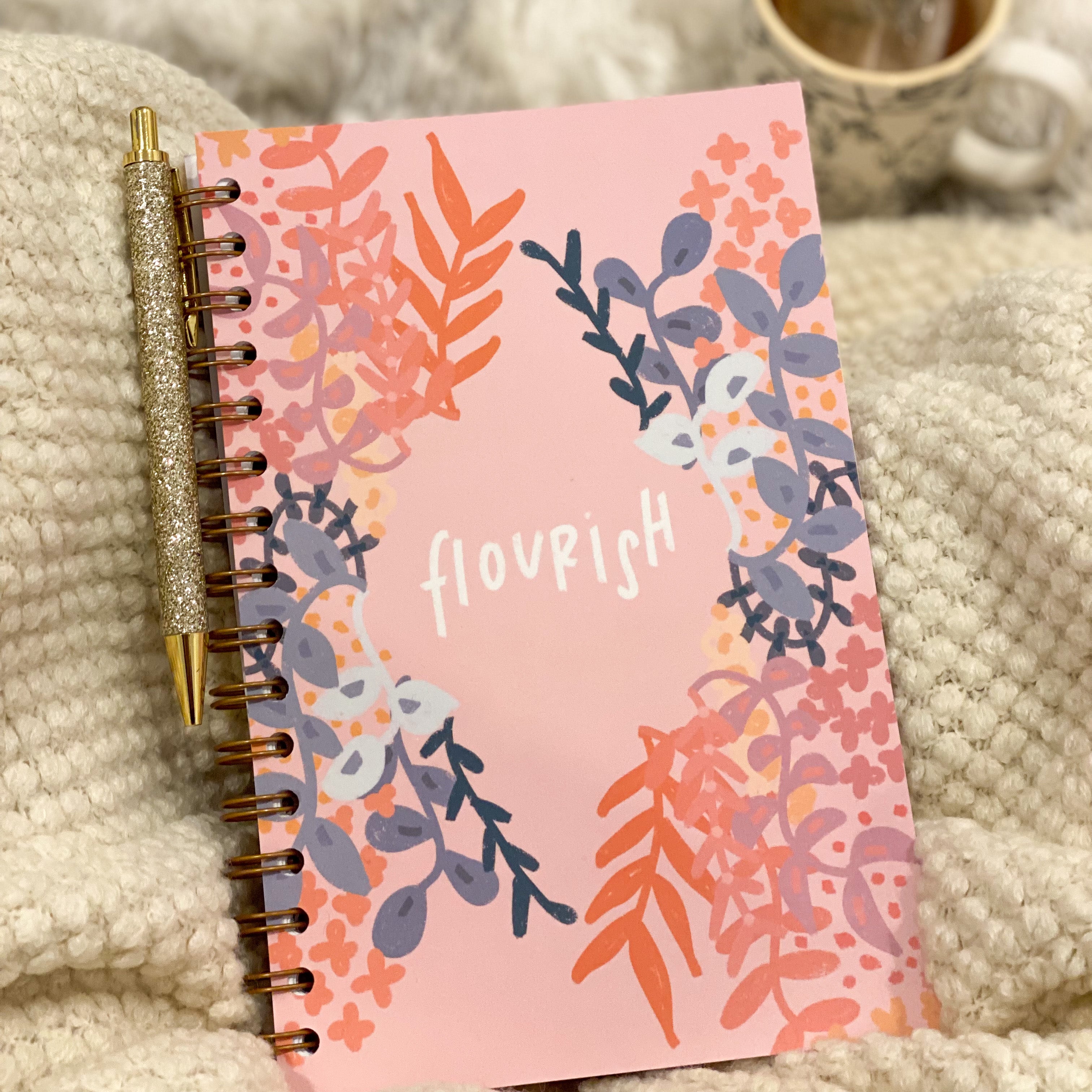 Swaygirls notebooks, Progress over perfection notebook, Self care journal  by swaygirls, Softcover notebooks, Inspirational lined notebooks