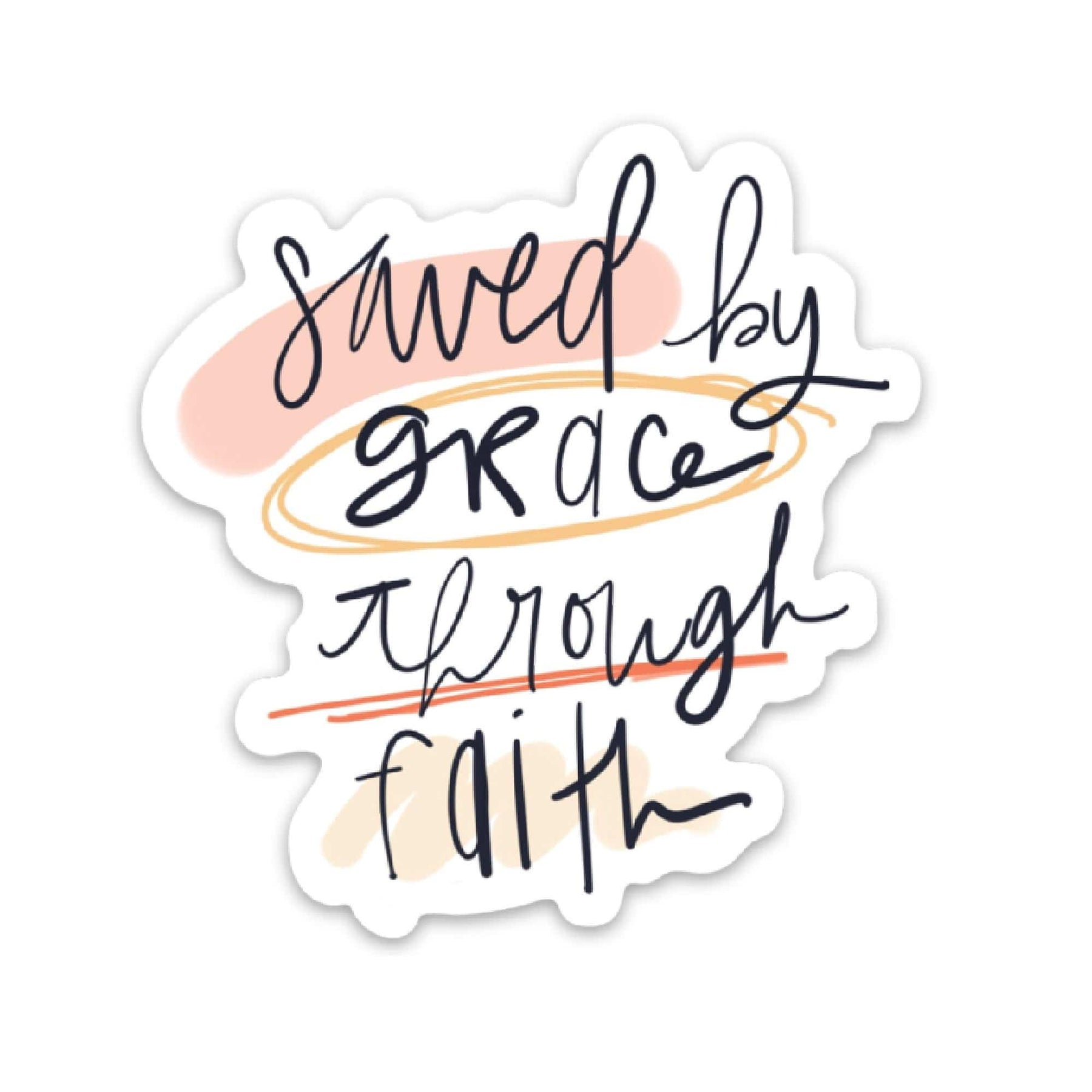 Sticker | Saved by Grace Through Faith