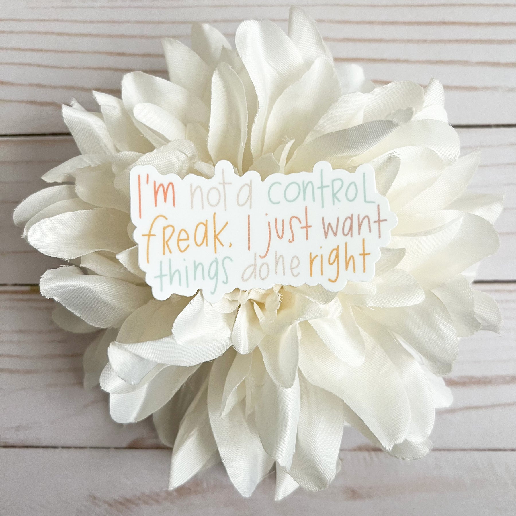 Control Freak Sticker Sticker | Control Freak – swaygirls