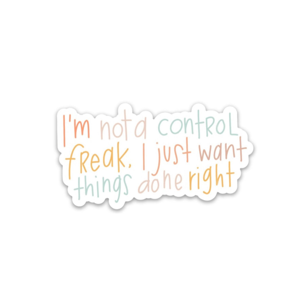 Sticker | Control Freak