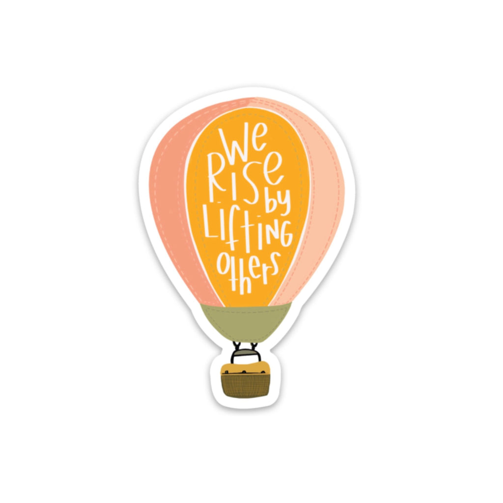 Adventure Hot Air Balloon Sticker – Big Moods